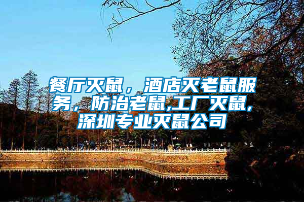 餐廳滅鼠，酒店滅老鼠服務，防治老鼠,工廠滅鼠,深圳專業滅鼠公司